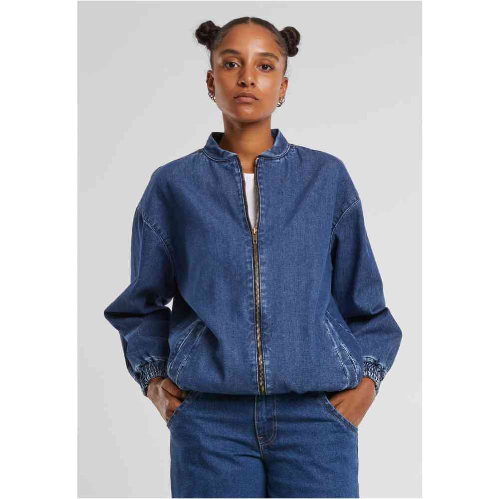 Urban Classics - Oversized Skater Jacket - Blue